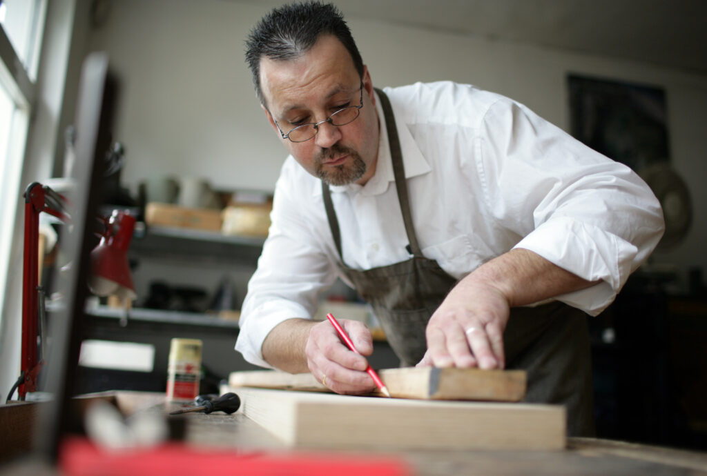 Anfertigung eines neuen Stimmstocks